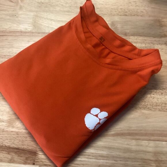 Men’s Nike Clemson Tigers Long Sleeved‎ Performance Tee Shirt- orange - XXXL - Picture 1 of 8